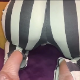 A girl with a plump ass farts repeatedly for the camera and finally shits into a candy bowl. Over 6 minutes.